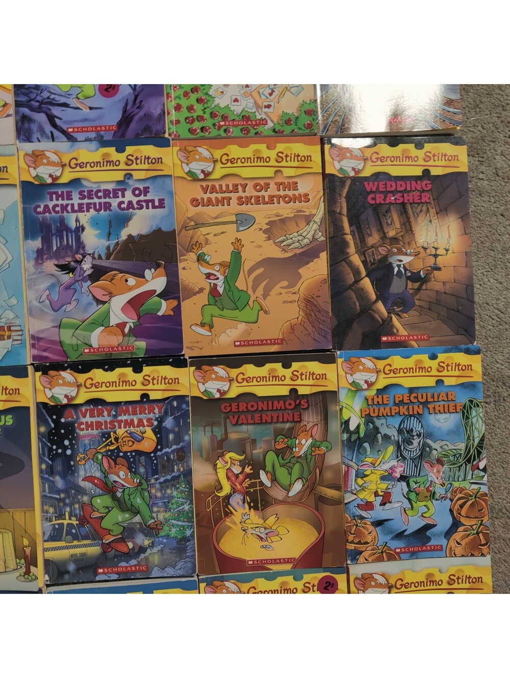 Lot of 20 Geronimo Stilton Paperback Books Scholastic Chapter Book Bundle - Picture 5 of 16
